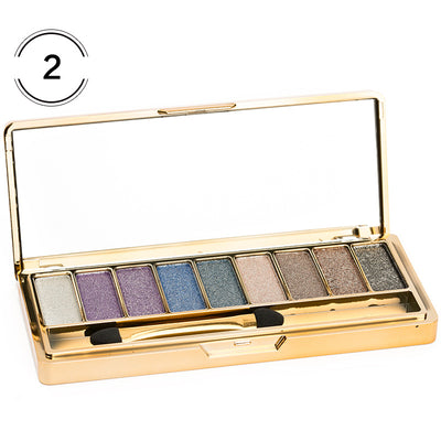 Paleta de Sombras 9 Colores Mate y Brillante - Maquillaje Nude Profesional - Image 4
