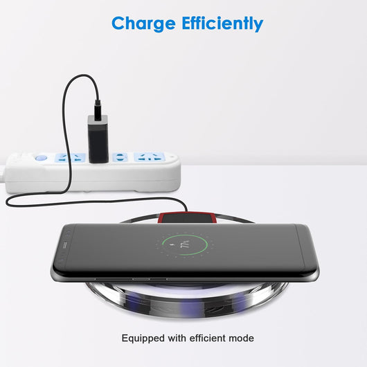 Cargador Inalámbrico Rápido Compatible con Samsung S8 y S8 Plus - Image 3