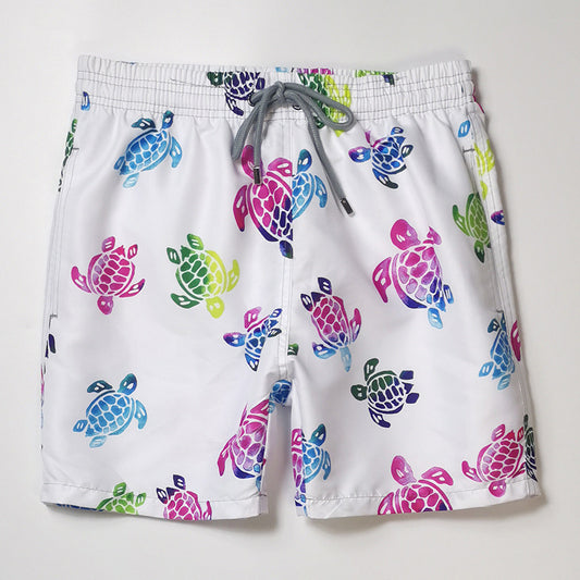 Pantalones Holgados Estampado Floral Secado Rápido para Vacaciones