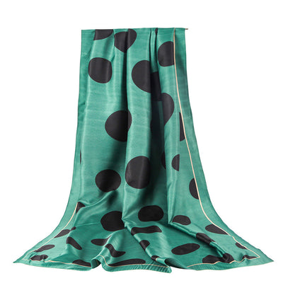 Pañuelo de Algodón Twill con Estampado de Puntos - Image 14