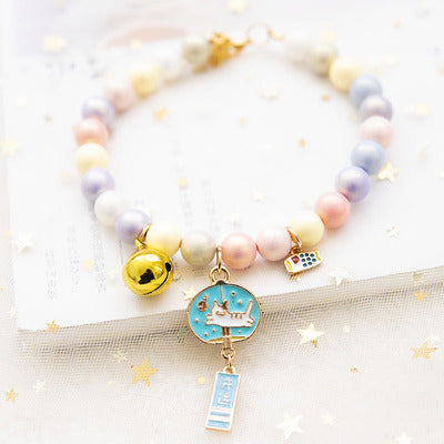 Collar Pendiente de Perla para Gato Fairy Girl - Image 5