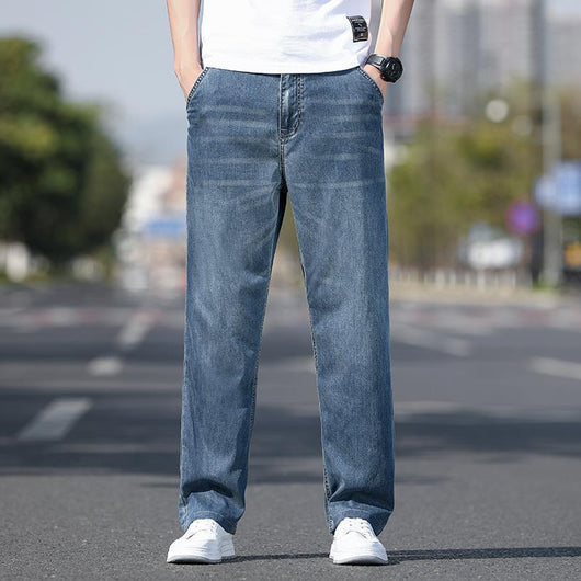 Jeans Ultra Delgados de Tencel para Hombre - Estilo Moderno - Image 3