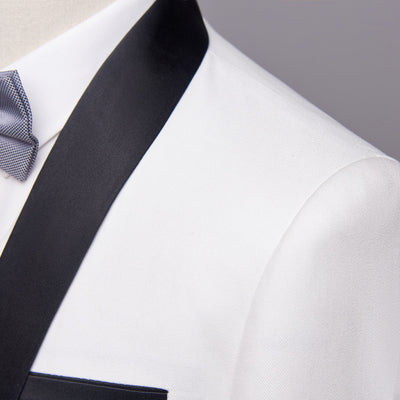 Traje de Tres Piezas para Hombre - Conjunto Elegante para Novio y Eventos Formales - Image 8