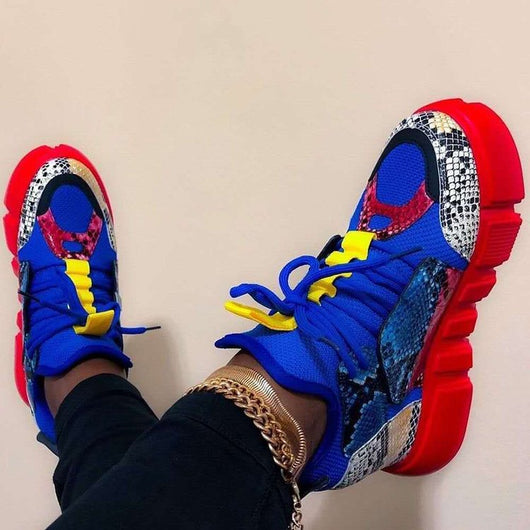 Zapatos Casuales Cómodos Talla Grande para Mujer con Encaje y Suela Plana - Image 11