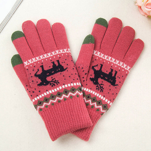 Guantes de Lana Cálidos con Pantalla Táctil - Color Ante - Image 22