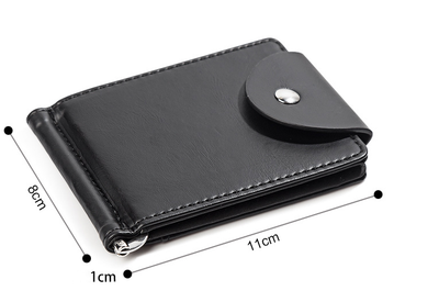 Billetera Corta de Cuero PU para Hombre - Diseño Moderno y Funcional - Image 10