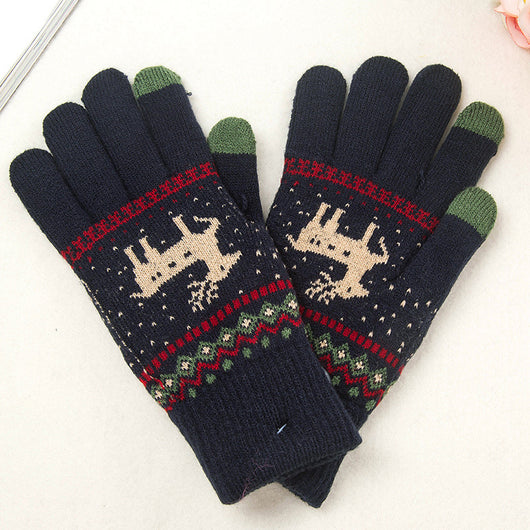 Guantes de Lana Cálidos con Pantalla Táctil - Color Ante - Image 24