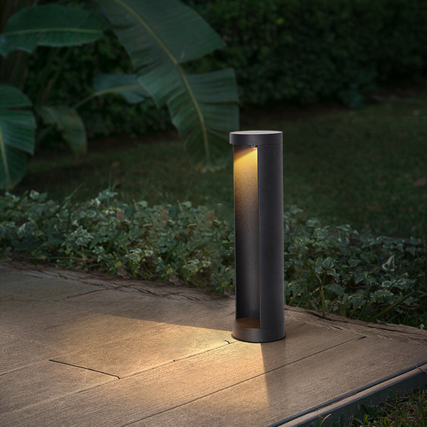 Lámpara Solar LED Semicircular Impermeable para Jardín y Exterior
