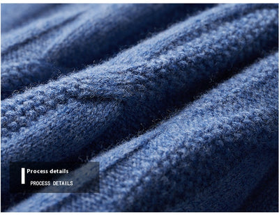 Suéter Cuello Alto Grueso para Hombre - Pullover Tejido Premium - Image 29