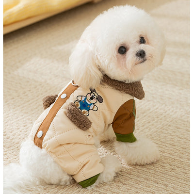 Abrigo Acolchado para Perros y Gatos - Diseño Clásico con Bolsillos para Otoño e Invierno - Image 38