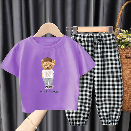 Conjunto de Pantalones Cuadros Sueltos Antiinsectos para Niños - Diseño Moderno y Cómodo - Image 6