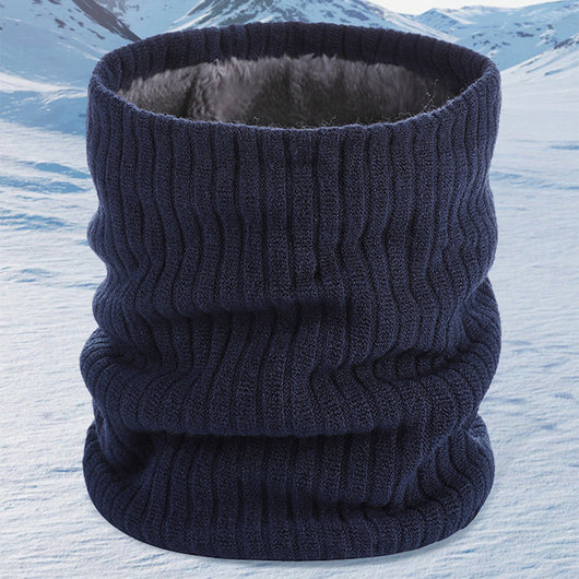 Bufanda de Lana Tejida Gruesa y Suave para Hombre y Mujer - Abrigo Elegante Otoño Invierno - Image 3