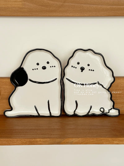 Plato de Cerámica Infantil con Diseño de Cachorro Adorable - Image 21