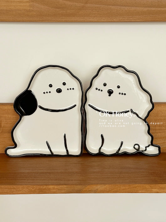 Plato de Cerámica Infantil con Diseño de Cachorro Adorable - Image 21