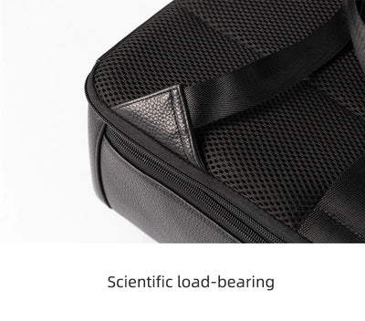 Mochila Ejecutiva de Cuero con Carga USB y Gran Capacidad - Image 17