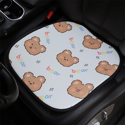 Cojín de Seda Helada Love Bear para Auto - Pieza Única - Image 14