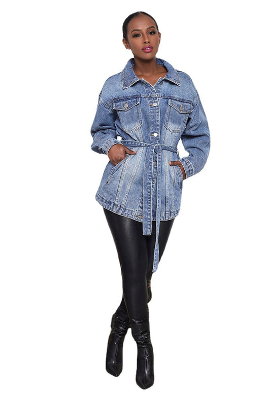 Chaqueta de Mezclilla 100% Algodón para Mujer - Colección Otoño - Image 15