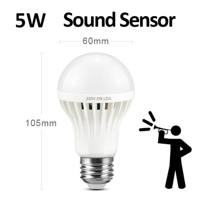 Foco LED Inteligente con Control por Sonido y Luz - Image 12