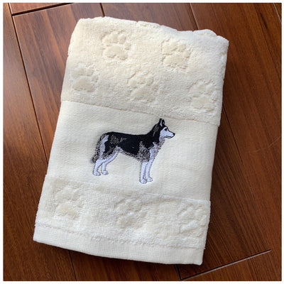 Toalla Absorbente para Mascotas con Bordado de Perro - Image 29