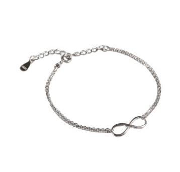 Conjunto de Joyas Infinito: Collar, Aretes y Pulsera - Image 2