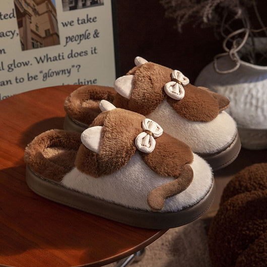 Pantuflas Felinas Esponjosas - Cómodas Zapatillas Peluche para Casa Invierno - Image 9