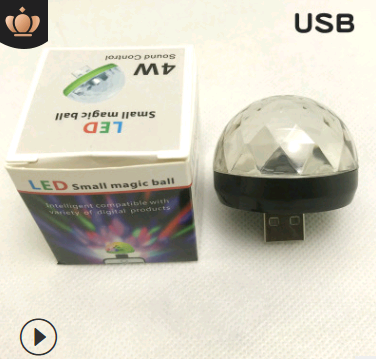 Luz de Escena Mágica RGB con Control por Voz y USB - Image 5