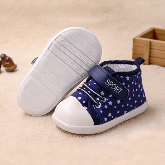 Zapatos para Bebé de Terciopelo Suave con Cierre de Velcro - Comodidad y Estilo - Image 8