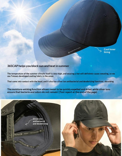 Gorra Funcional Repelente al Agua con Protección Antibacterial Ag y UPF50 - Image 12