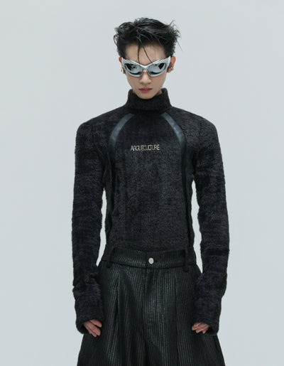 Abrigo Térmico Slim Fit Cuello Alto con Forro Peluche Cálido - Image 4