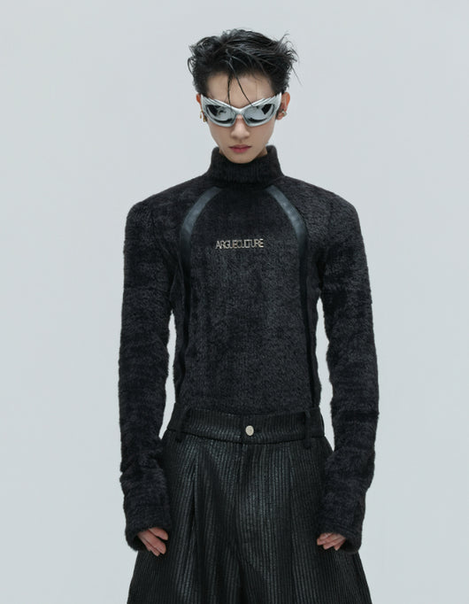 Abrigo Térmico Slim Fit Cuello Alto con Forro Peluche Cálido - Image 4