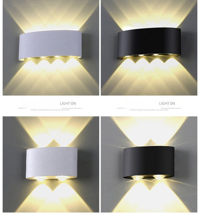 Lámpara LED Exterior Doble Cabezal Ultra Brillante Impermeable - Image 21
