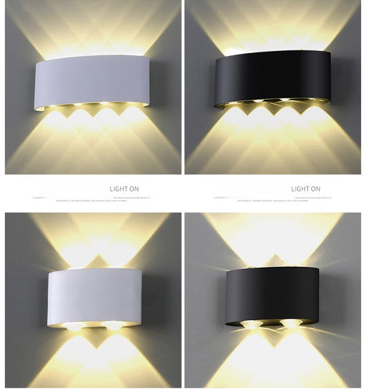 Lámpara LED Exterior Doble Cabezal Ultra Brillante Impermeable - Image 21