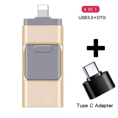 Pendrive Multifuncional 4 en 1 para Móvil - Metal Premium - Image 19