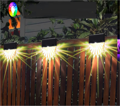 Luces Decorativas para Cercas con Diseño de Concha Multicolor - Image 4