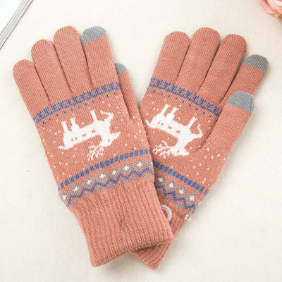 Guantes de Lana Cálidos con Pantalla Táctil - Color Ante - Image 20