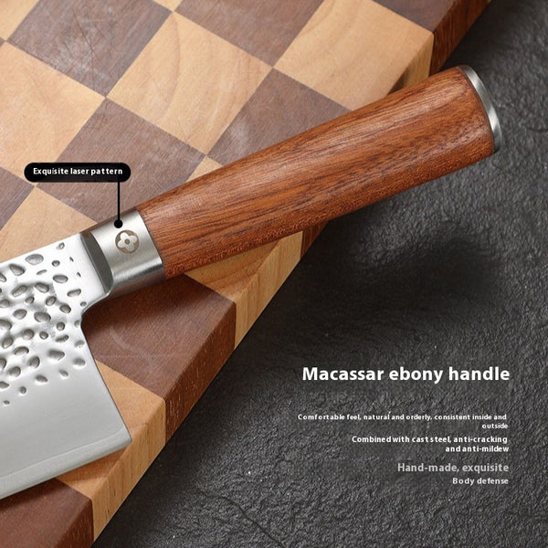 Cuchillo de Cocina Minimalista con Mango de Madera - Image 2