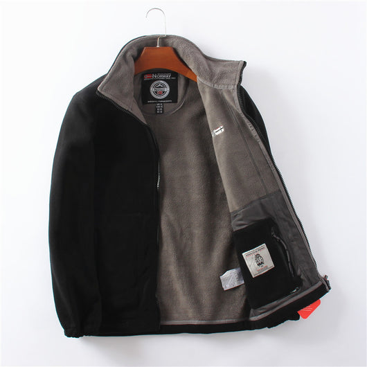 Chaqueta Polar Térmica Hombre Doble Cara Acolchada - Image 28