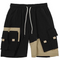 Pantalones Cortos de Entrenamiento Talla Grande para Hombre - Shorts Deportivos Ligeros de Punto