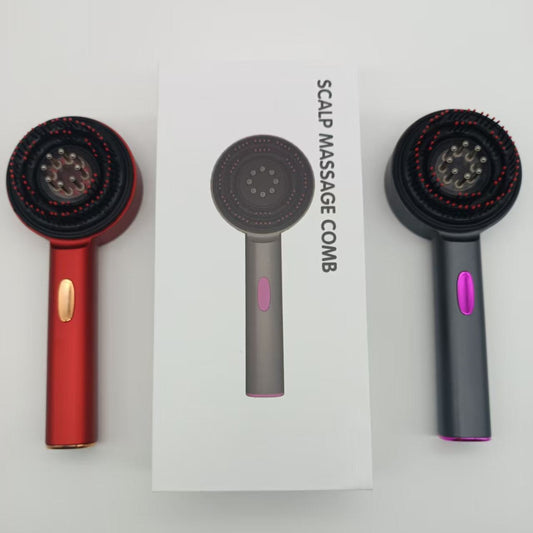 Peine Masajeador Capilar con Luz Roja LED - Tratamiento Anti-caída