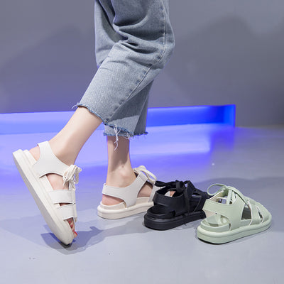Zapatos Deportivos Planos de Verano para Mujer - Diseño Romano - Image 13