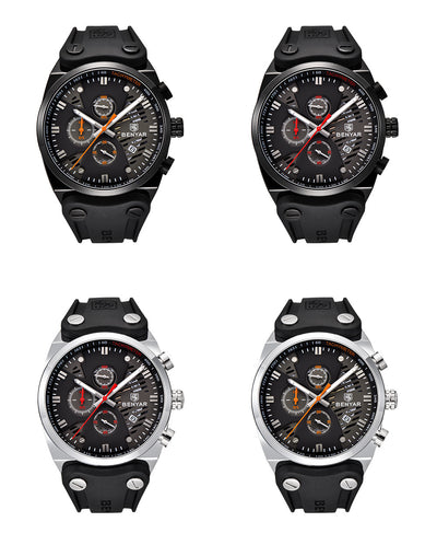 Reloj Deportivo Impermeable Binya Benyar para Hombre - Cuarzo Resistente - Image 2