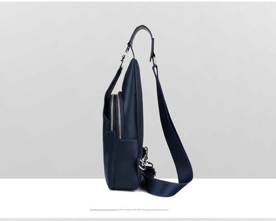 Bolso Mensajero Oxford para Hombre con Bolsillo Frontal - Image 4