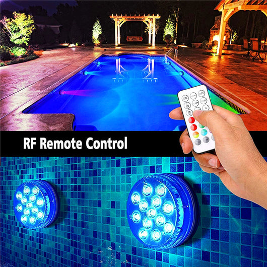Linterna LED Subacuática con Control Remoto y Cambio de Color - Image 11