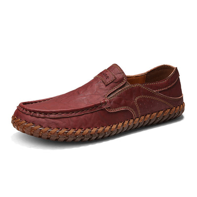 Zapatos Casuales de Cuero Genuino Cosidos a Mano - Comodidad para Todas las Estaciones - Image 11