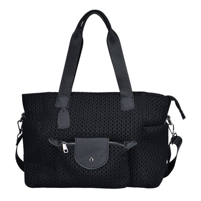 Bolsa de Viaje Oxford con Malla Grande Capacidad y Correa de Hombro - Image 5