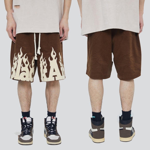 Shorts Retro Casual Estilo Americano para Hombre y Mujer