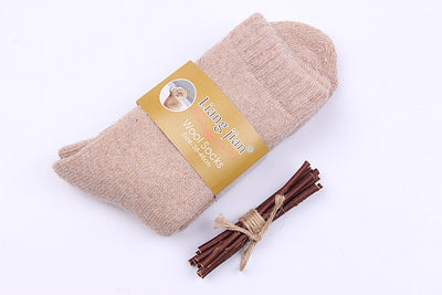 Calcetines de Lana Gruesos y Cálidos para Hombre - Tubo Reforzado - Image 4