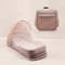 Portable Foldable Newborn Crib - Attached Bedside Sleeper