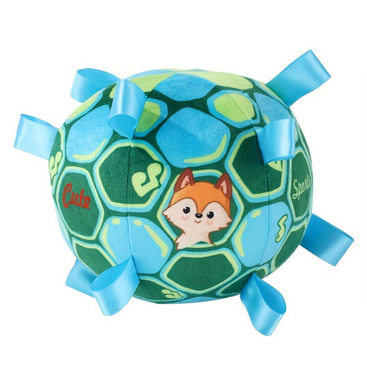 Pelota Interactiva Resistente para Perros Agresivos con Campanas y Asa - Image 3