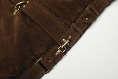 Abrigo Suelto de Diseño Personalizado Estilo Urbano Estadounidense Premium - Image 16